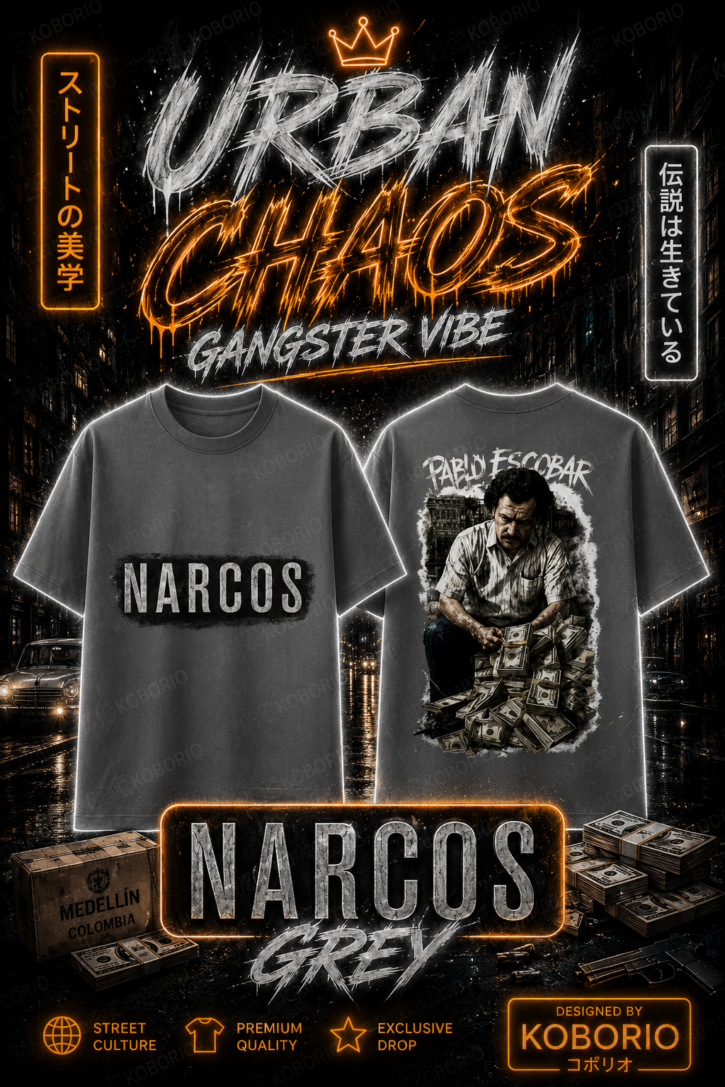 Narcos Grey
